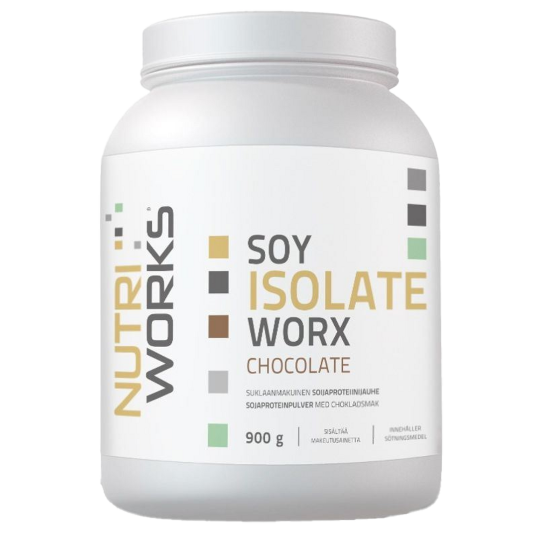 NutriWorks Soy Isolate Worx 900g - čokoláda
