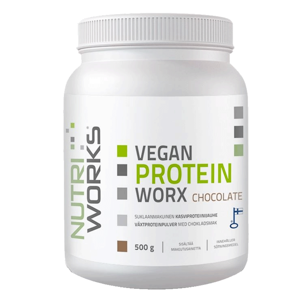 NutriWorks Vegan Protein Worx 700g - čokoláda