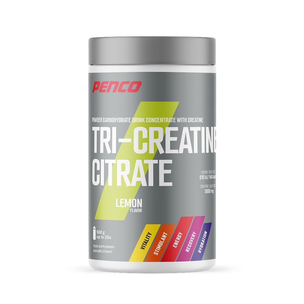 Penco Tricreatine Citrát 500 g citron