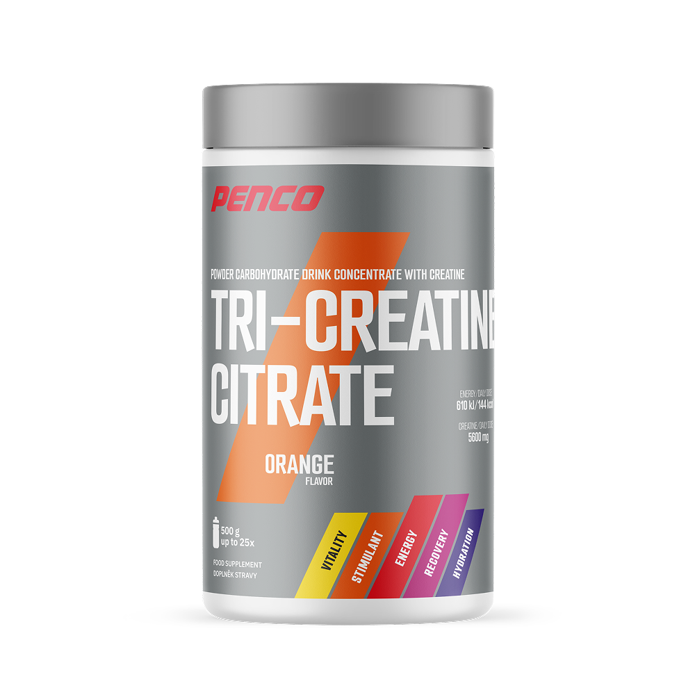 Penco Tricreatine Citrát 500 g pomeranč