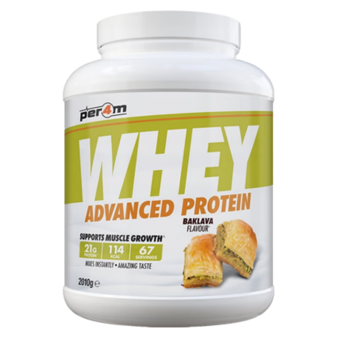 PER4M Whey Advanced Protein 2010g - karamelová sušenka