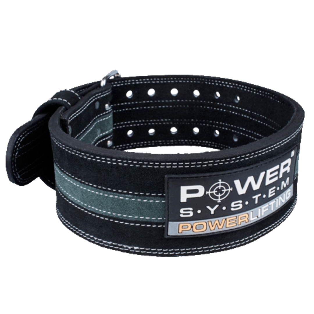 Power System Opasek Powerlifting PS-3800 šedý - XXL