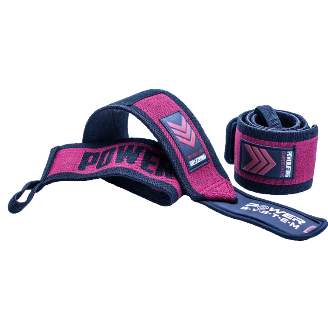 Power System Posilovací bandáže na zápěstí Wrist Wraps Extreme 3530 - červené