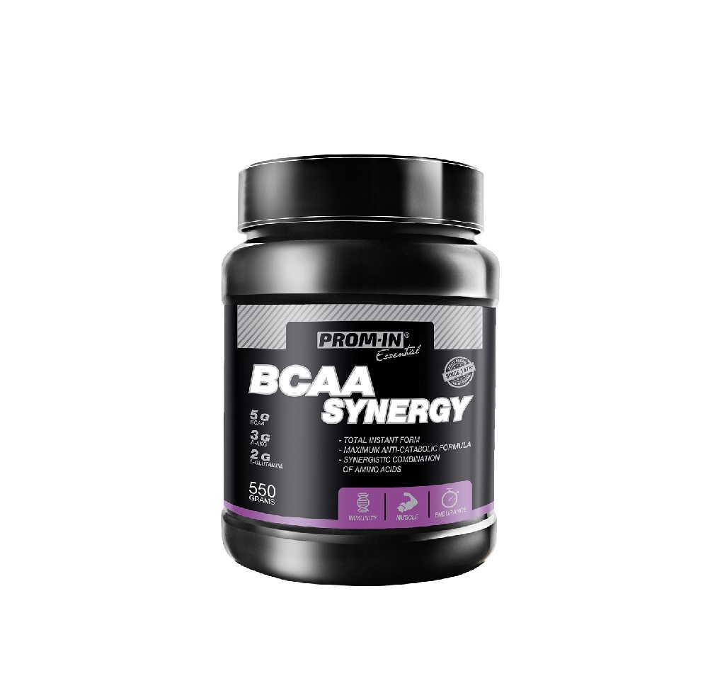PROM-IN BCAA Synergy Zelené jablko 550 g