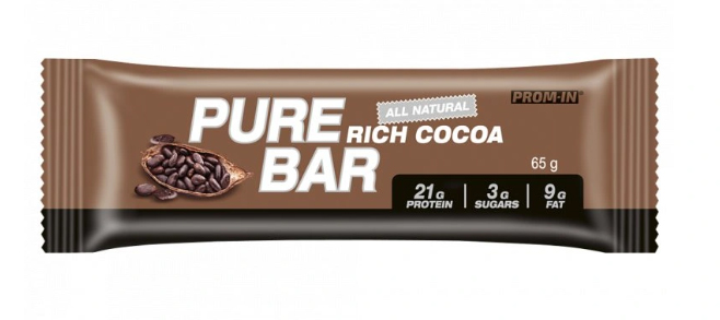 PROM-IN Pure Bar tyčinka Kakaová 65 g