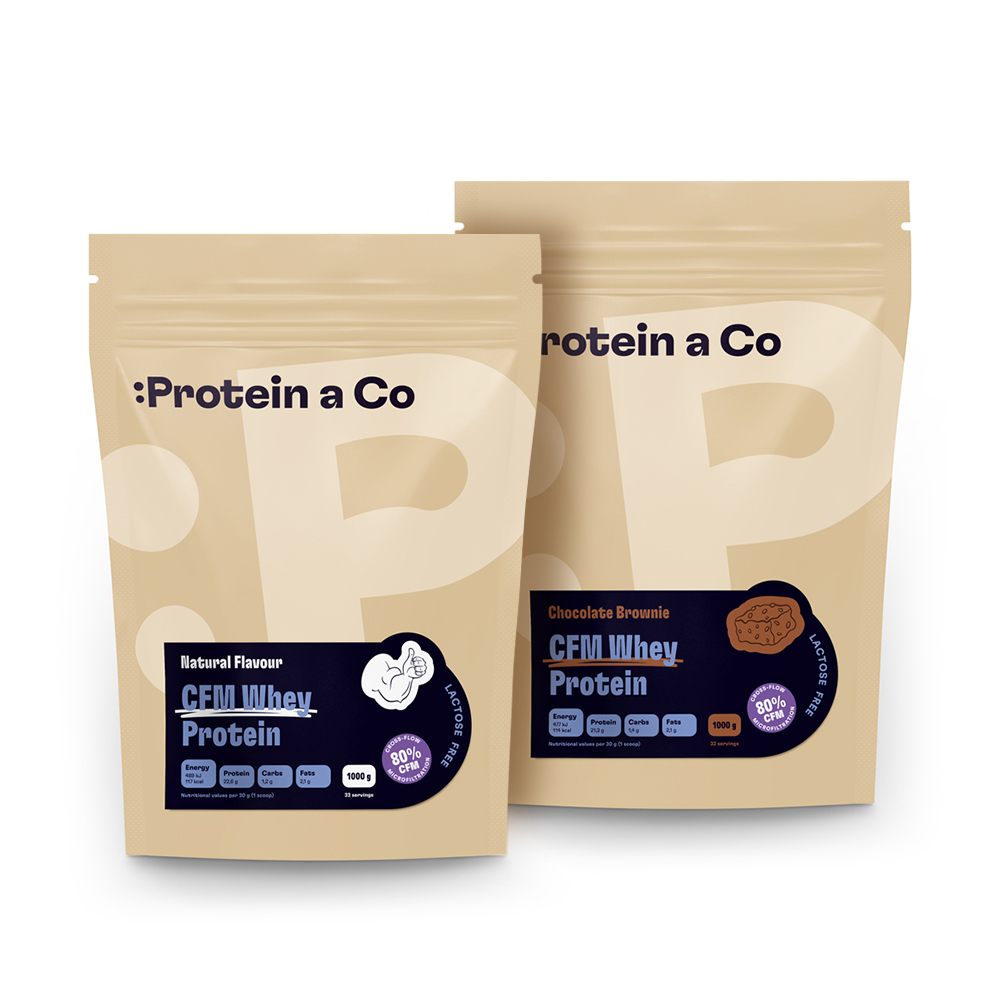 Protein a Co Bezlaktózový CFM Whey Protein 2 kg - slaný karamel