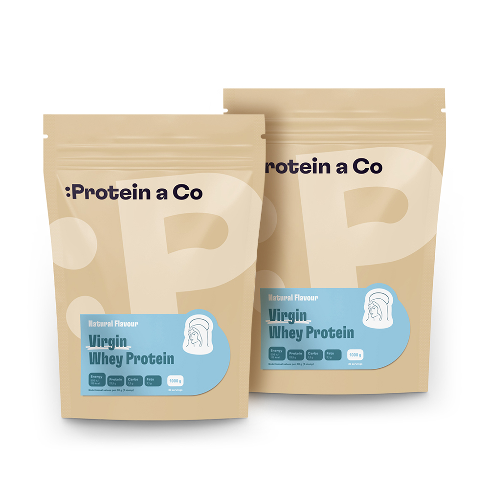 Protein a Co CFM WHEY PROTEIN VIRGIN 2 kg - bez příchuti