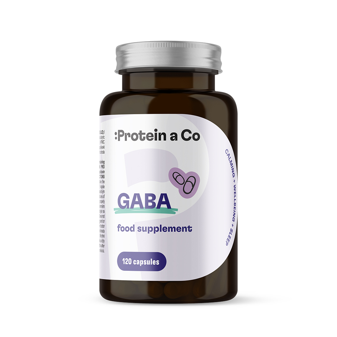 Protein a Co GABA kyselina gama-aminomáselná 120 kapslí