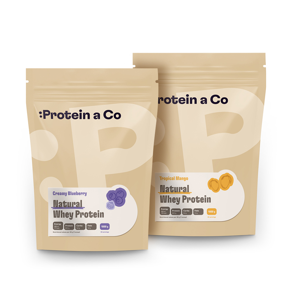 Protein a Co NATURAL WHEY PROTEIN 1 kg - kakao