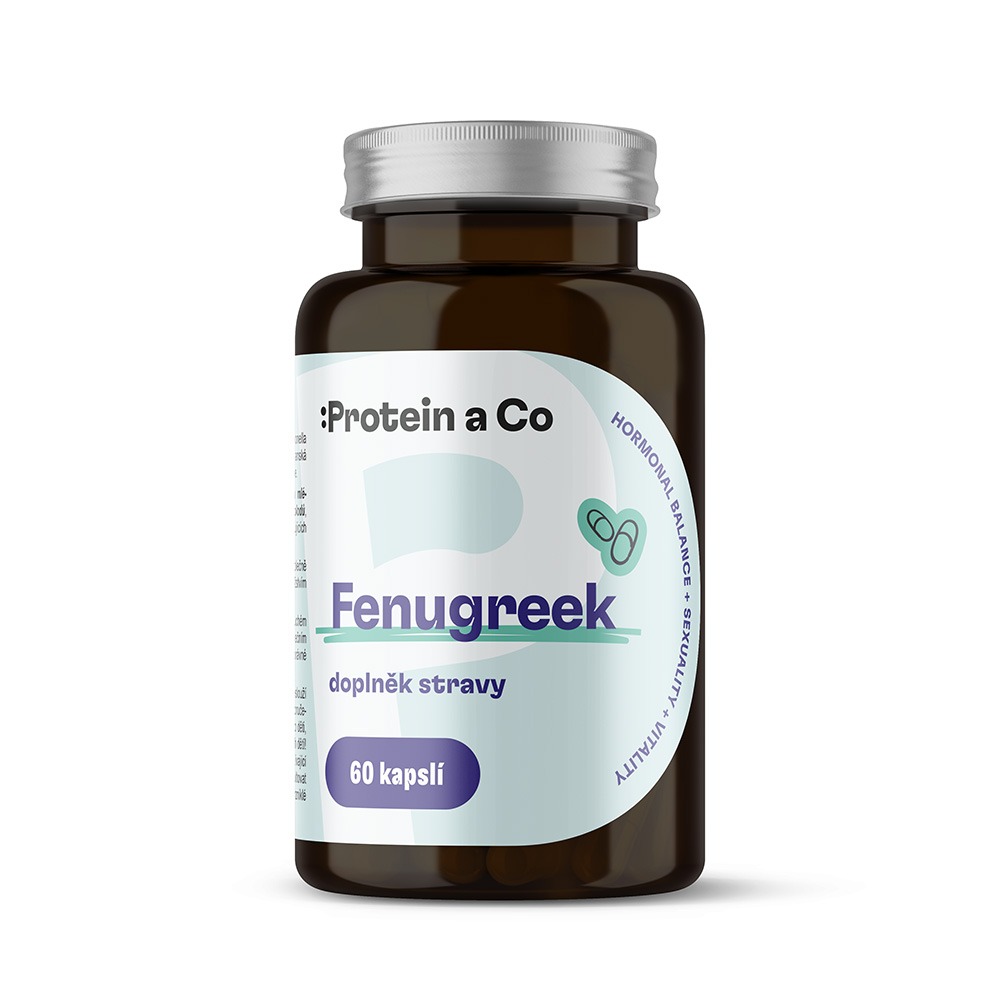 Protein a Co Pískavice řecké seno extrakt 60 kapslí