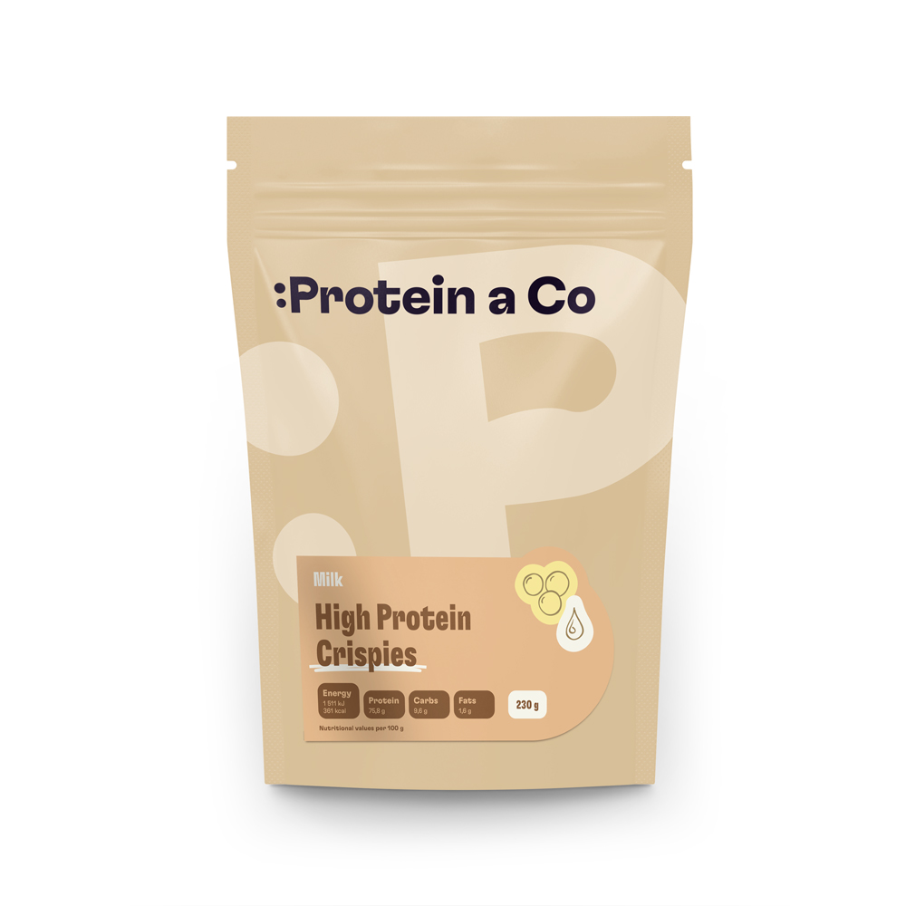 Protein a Co Proteinové kuličky Crispies 230 g