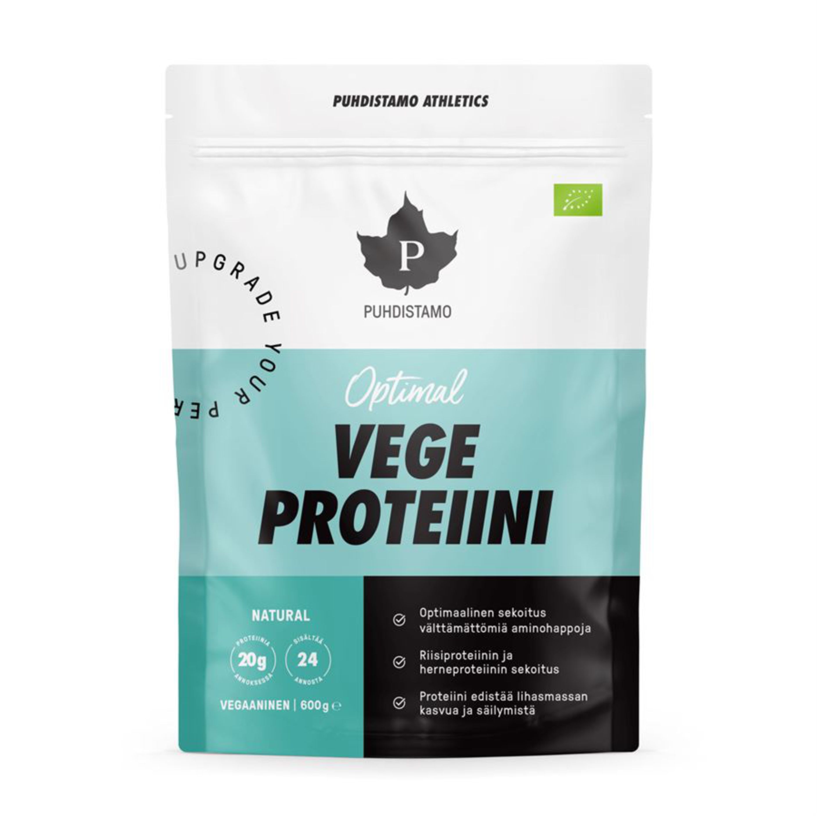 Puhdistamo Optimal Vegan Protein BIO 600 g