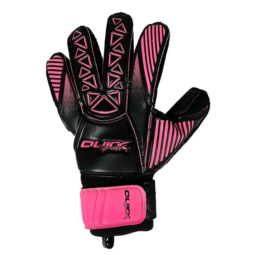 Quick Brankářské rukavice Team vel. 9, růžová