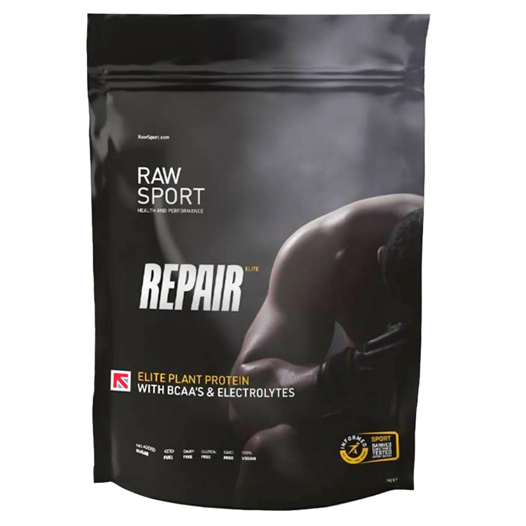 Raw Sport Elite Repair Plant Protein 1kg - čokoláda, vanilka
