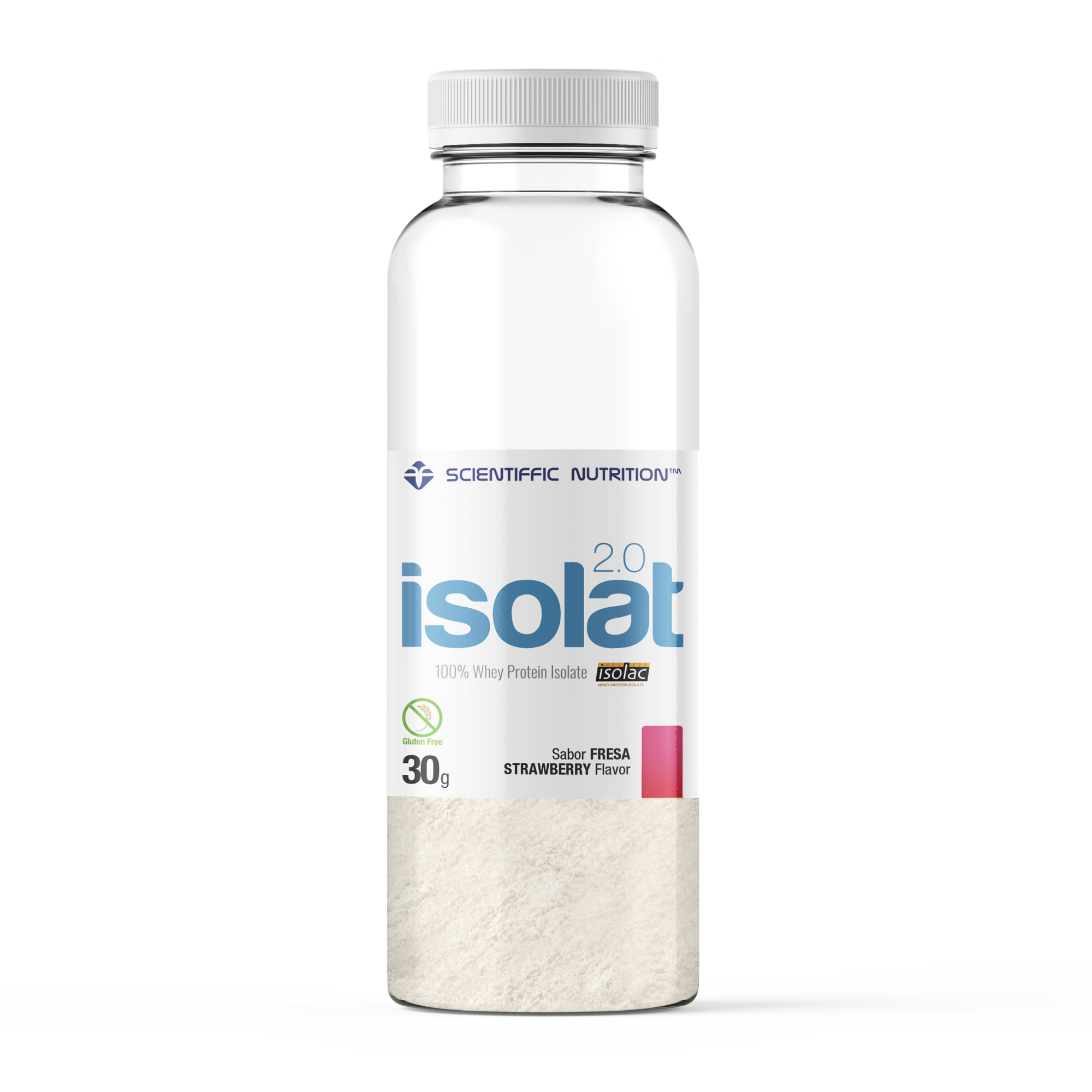 Scientiffic Nutrition Jednodávkový Whey Protein Isolac 2.0 shake 30 g (jahoda)