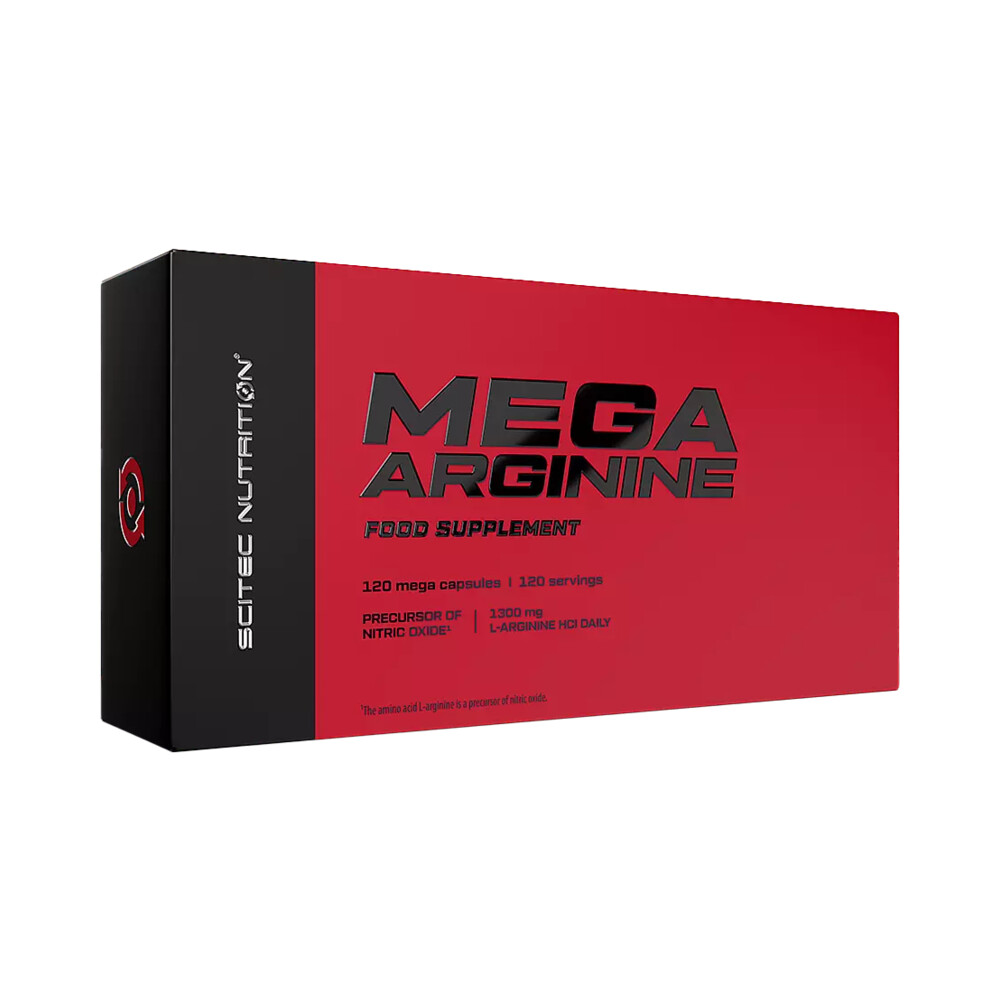 Scitec Nutrition Mega Arginine - 120 kapslí
