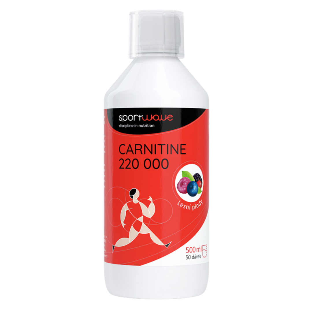 Sport Wave Carnitine 220 000 500ml - lesní plody