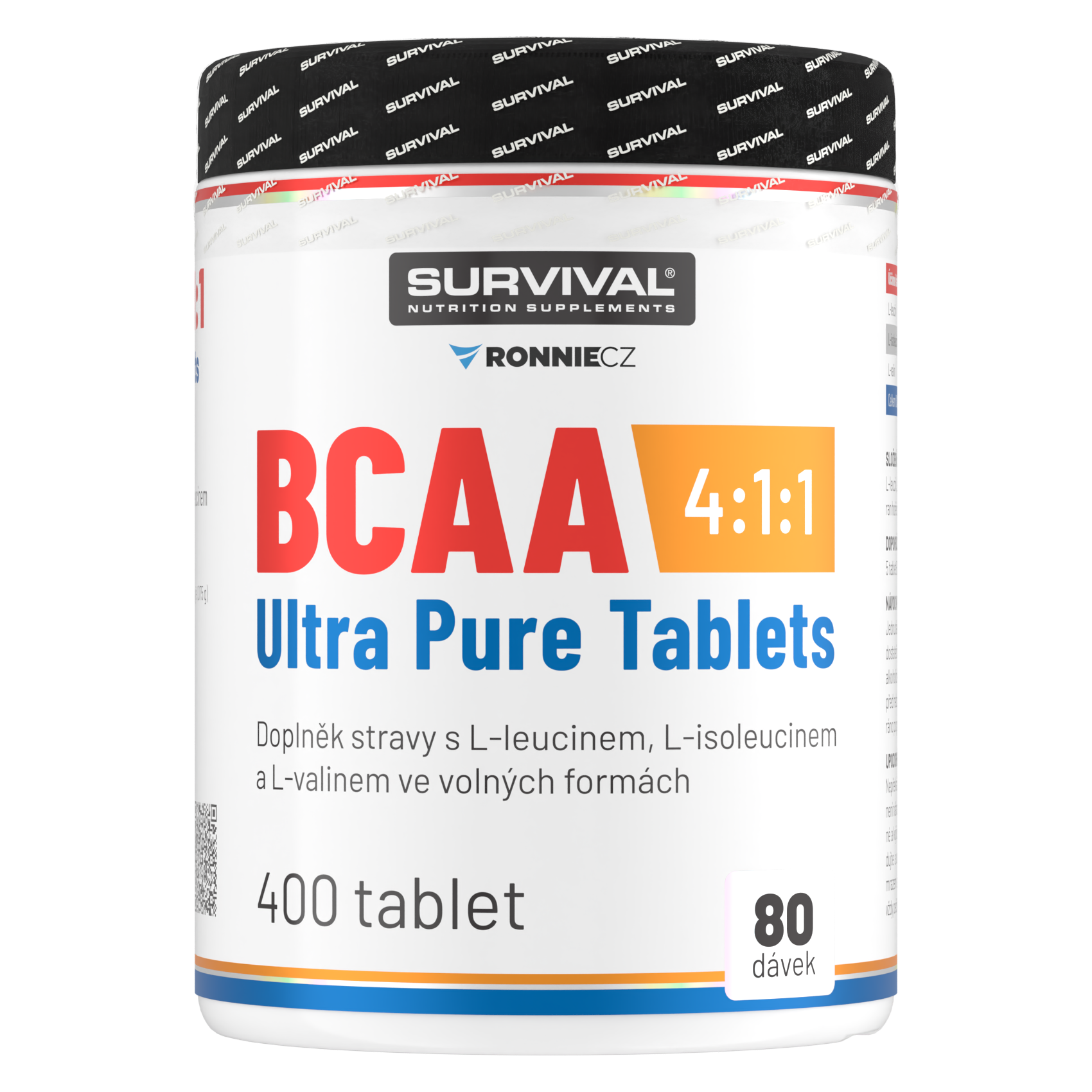 Survival BCAA 4:1:1 Ultra Pure Tablets 400 tbl