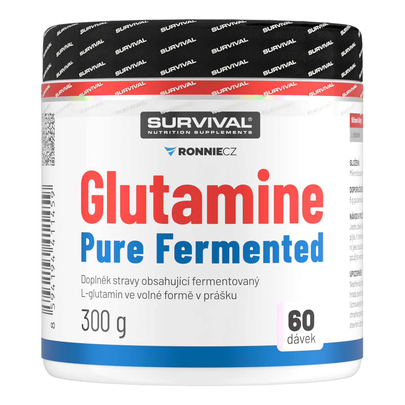 Survival Glutamine Pure Fermented 300 g