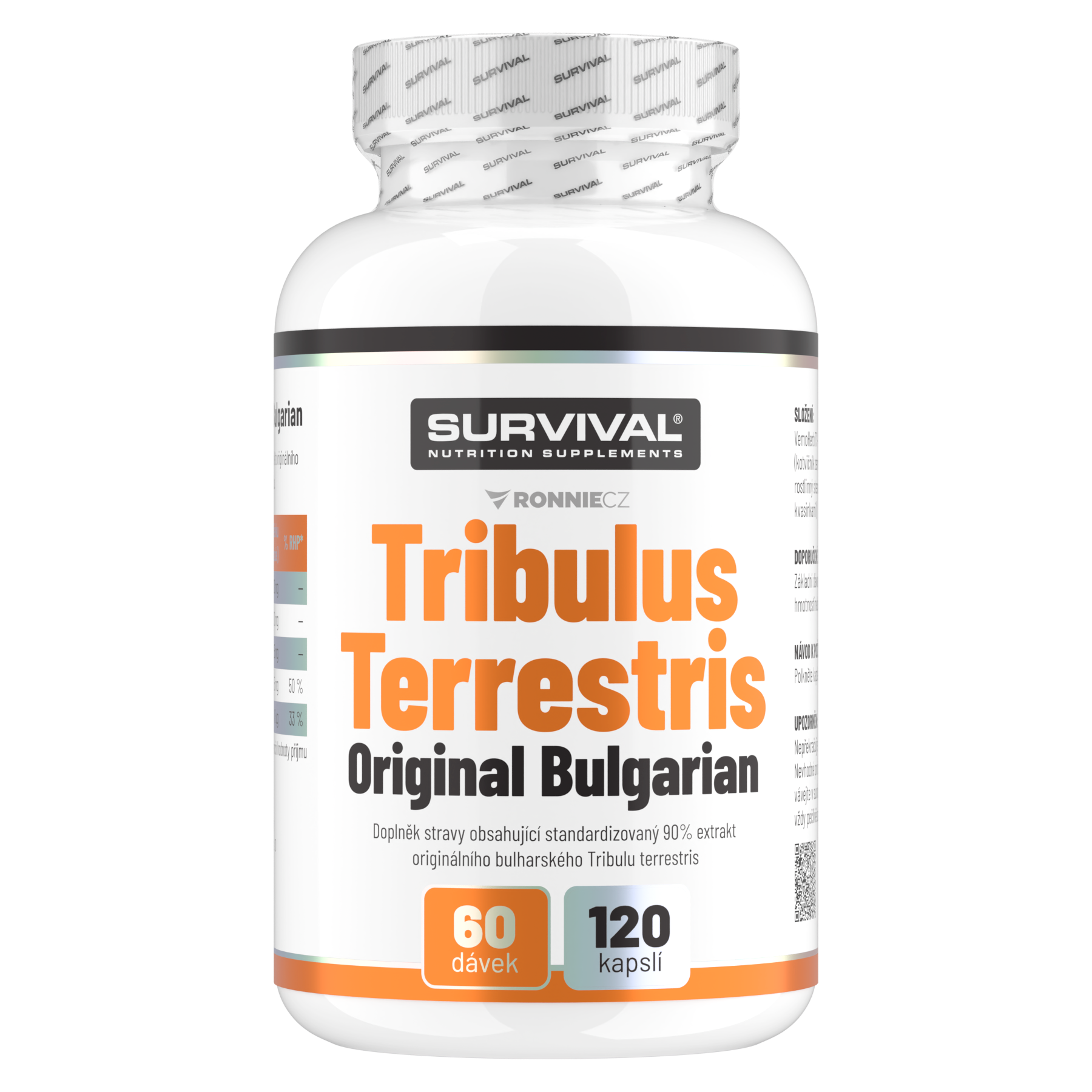 Survival Tribulus Terrestris Original Bulgarian 120 cps