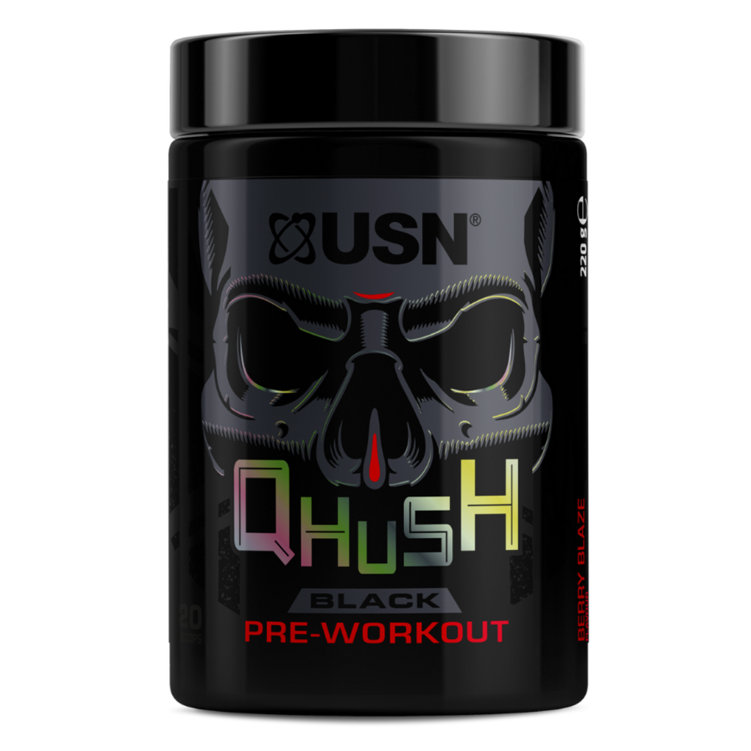 USN Qhush Black 220g - citron