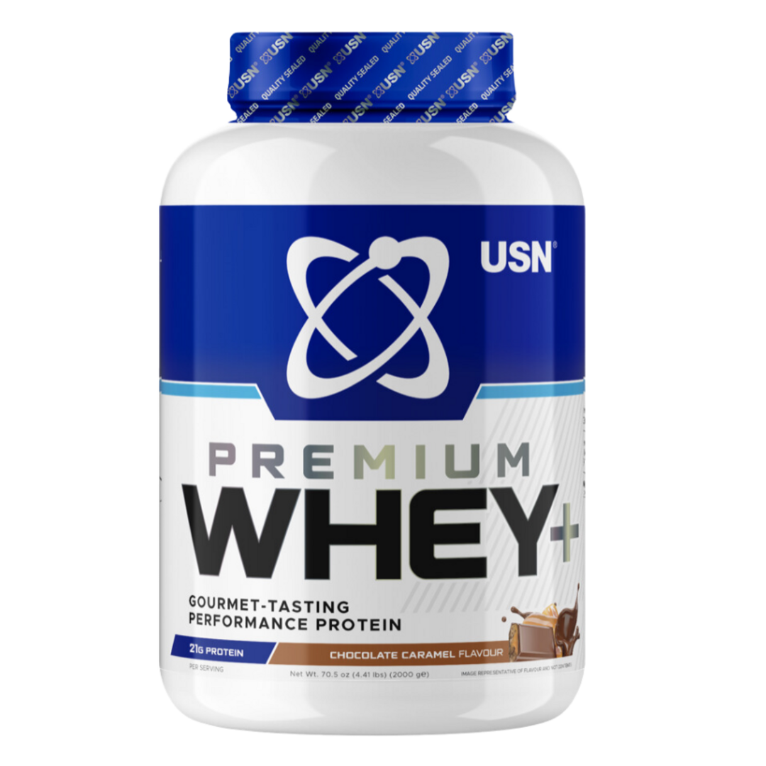 USN Whey+ Premium Protein 2000g - čokoláda