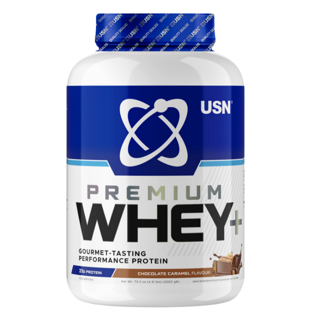 USN Whey+ Premium Protein 2000g - jahoda