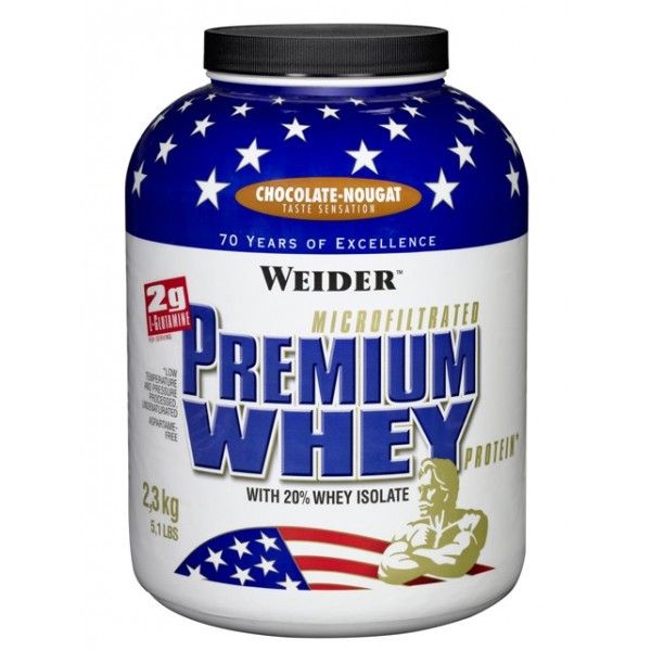 WEIDER Premium Whey  strawberry-vanilla 2300 g