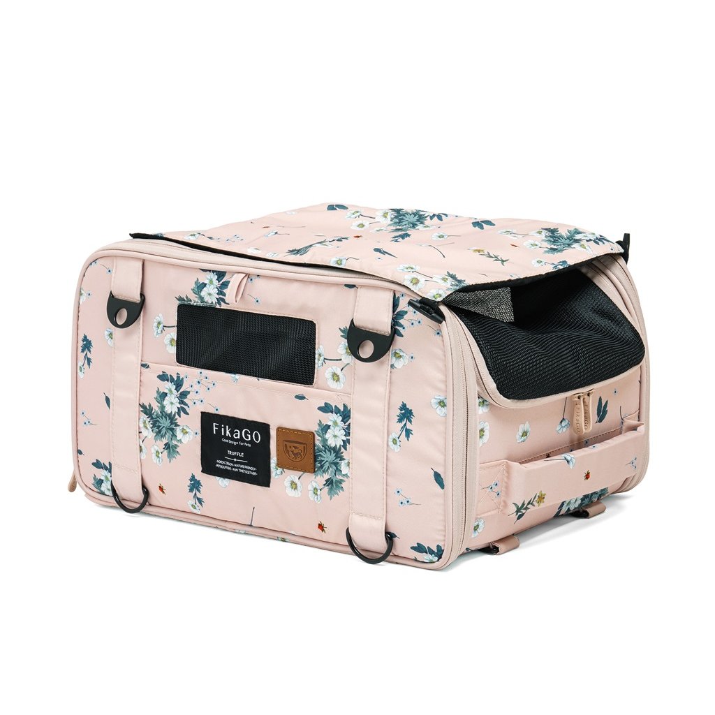 Fikago Nosič cestovní pro psy a kočky Truffle Arctic Flowers
