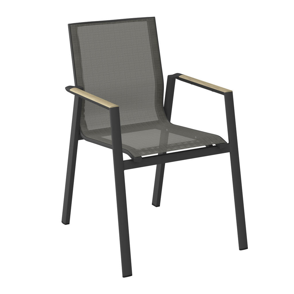 Amatio STOHOVATELNÉ KŘESLO, dřevo, kov, textil