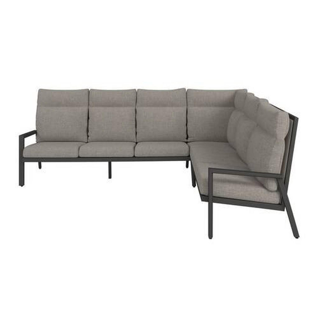 Amatio TERASOVÁ SEDACÍ SOUPRAVA 3dílné, kov, textil