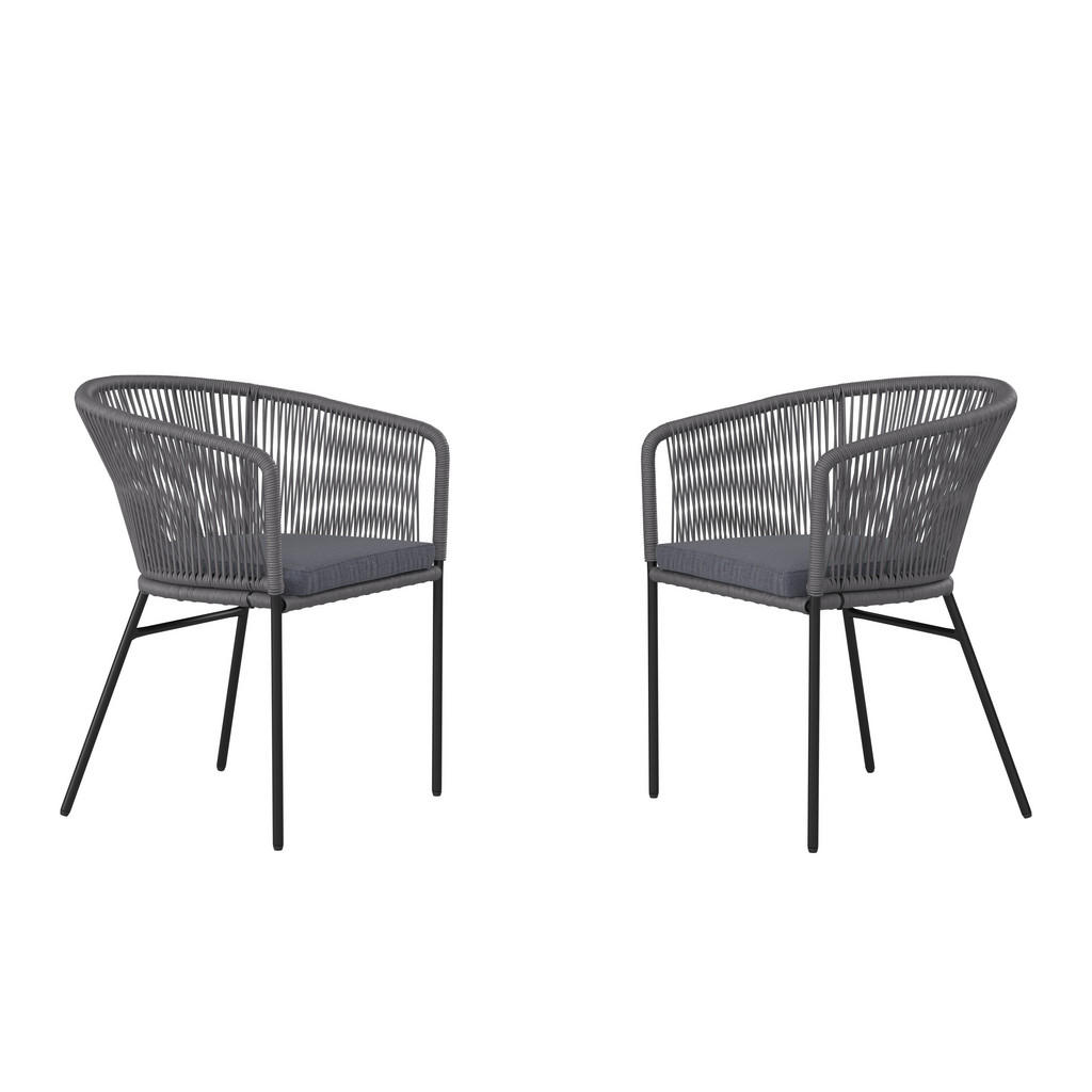 Ambia Garden SADA ZAHRADNÍCH KŘESEL, kov, textil 1