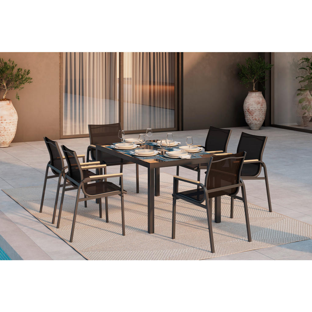 Ambia Garden ZAHRADNÍ SESTAVA kov, plast, sklo, textil 1