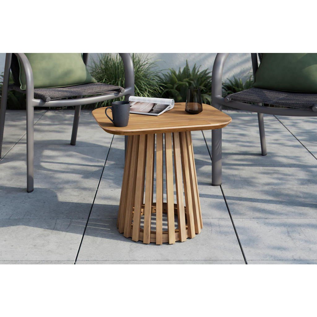 Ambia Garden ZAHRADNÍ STOLEK, dřevo, 50/40/42 cm
