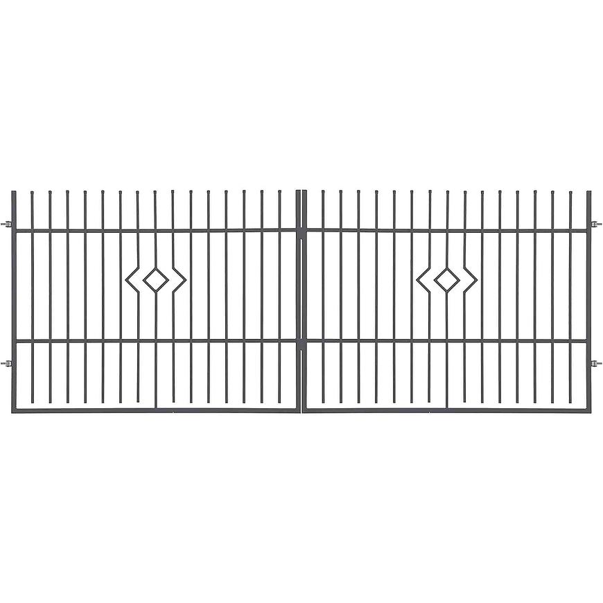 BRÁNA DVOUKŘÍDLÁ PORTO 150 X 400 CM