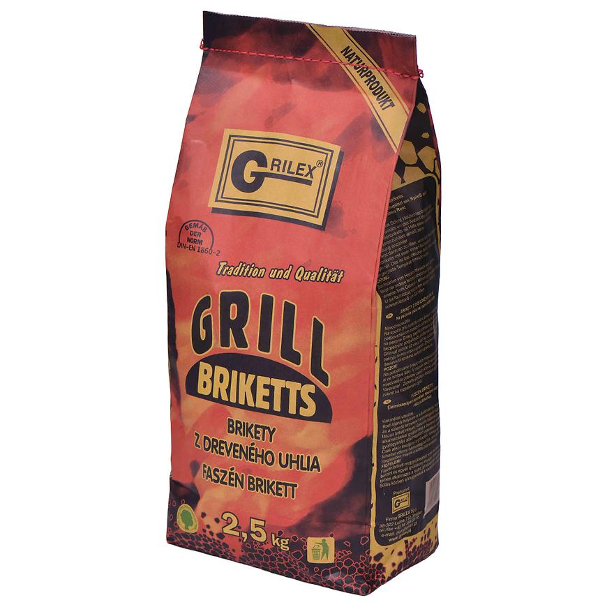 Brikety z dřevěného uhlí 2,5 kg