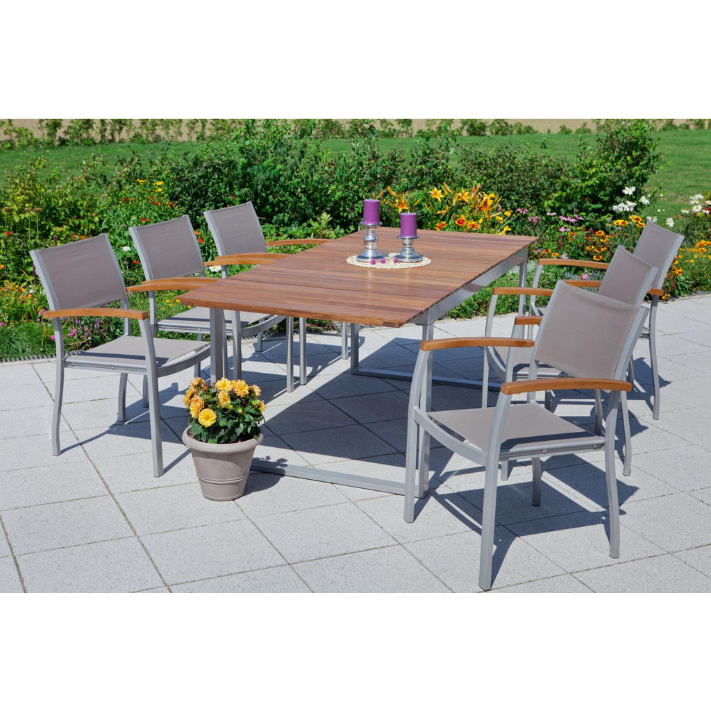 Gardenson ZAHRADNÍ SESTAVA dřevo, kov, textil 1