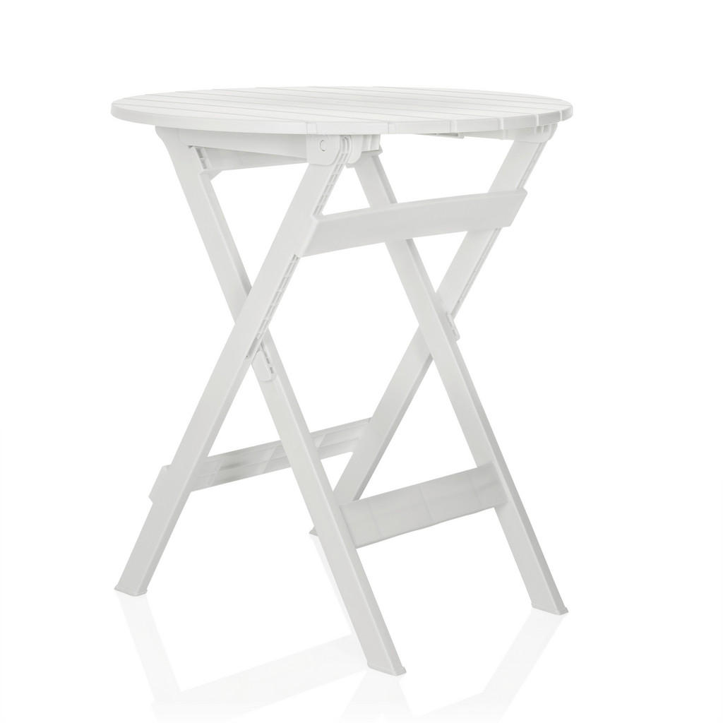 Gardenson ZAHRADNÍ SKLÁDACÍ STOLEK, plast, 62/70/62 cm