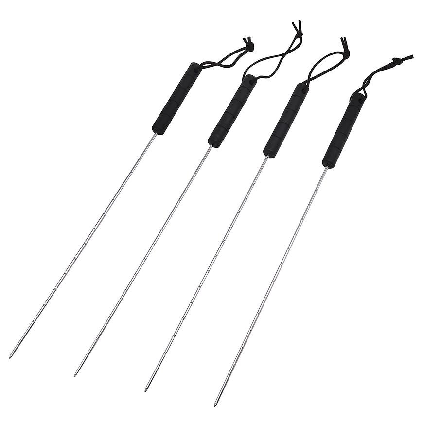 Grilovací jehly 4 ks 38 cm KY3804