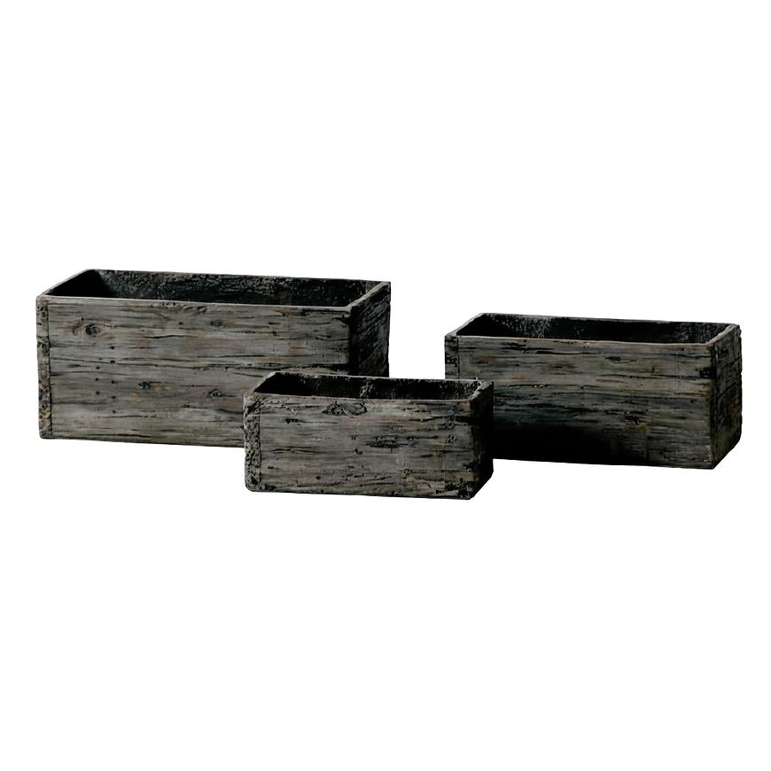 Květináč 101244 37x18x16h barn grey