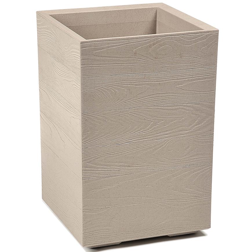 Květináč Karo 400x400x600 Dřevo-Latte LA883-27