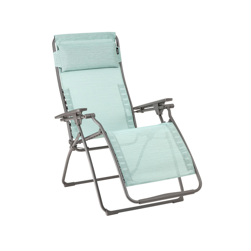 Lafuma Mobilier ZAHRADNÍ RELAXAČNÍ ŽIDLE, kov, textil 1