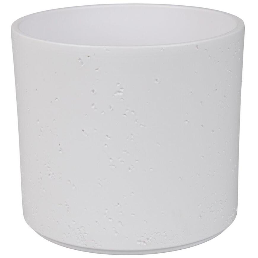 Obal Pillar lava 17 cm bílá mat