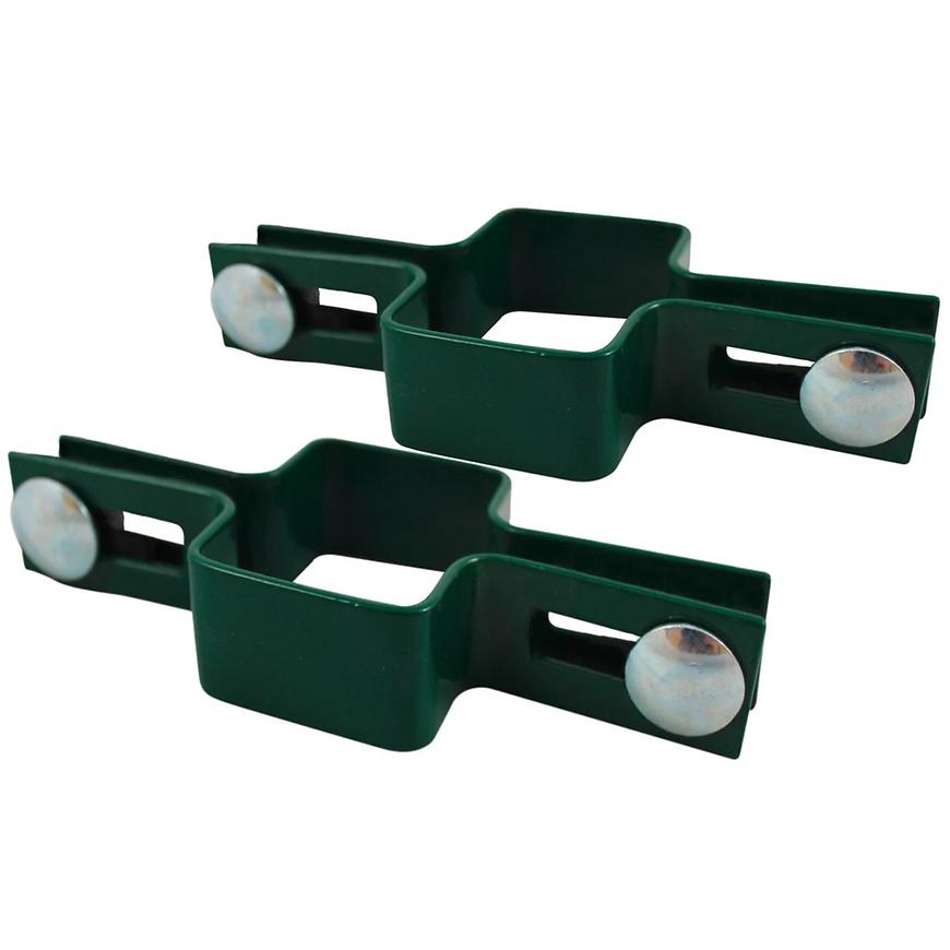 Objímka průběžná 60x40 ZN + RAL6005