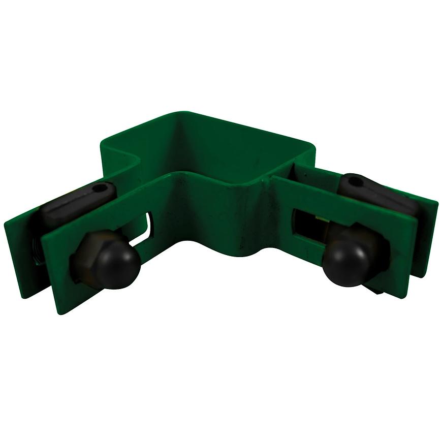 Objímka rohová 60x40 ZN + RAL6005