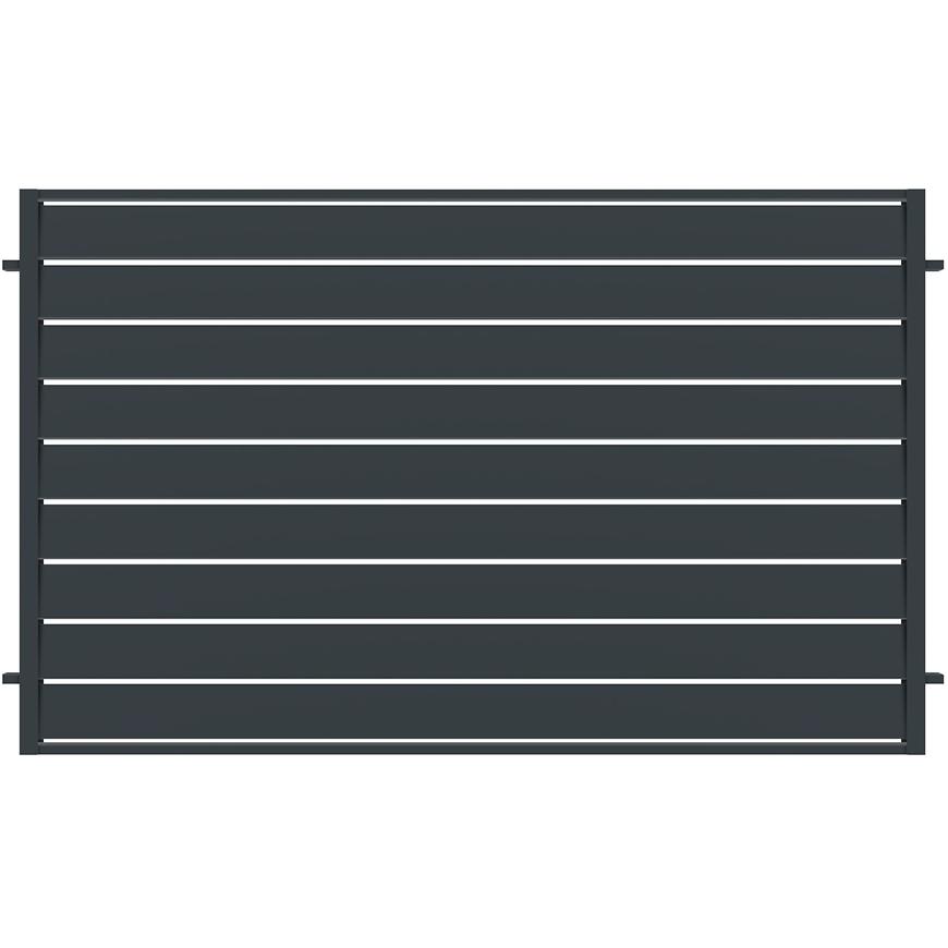 PLOTOVÉ POLE SALERNO 2x1,20 ZN RAL7024 MAT