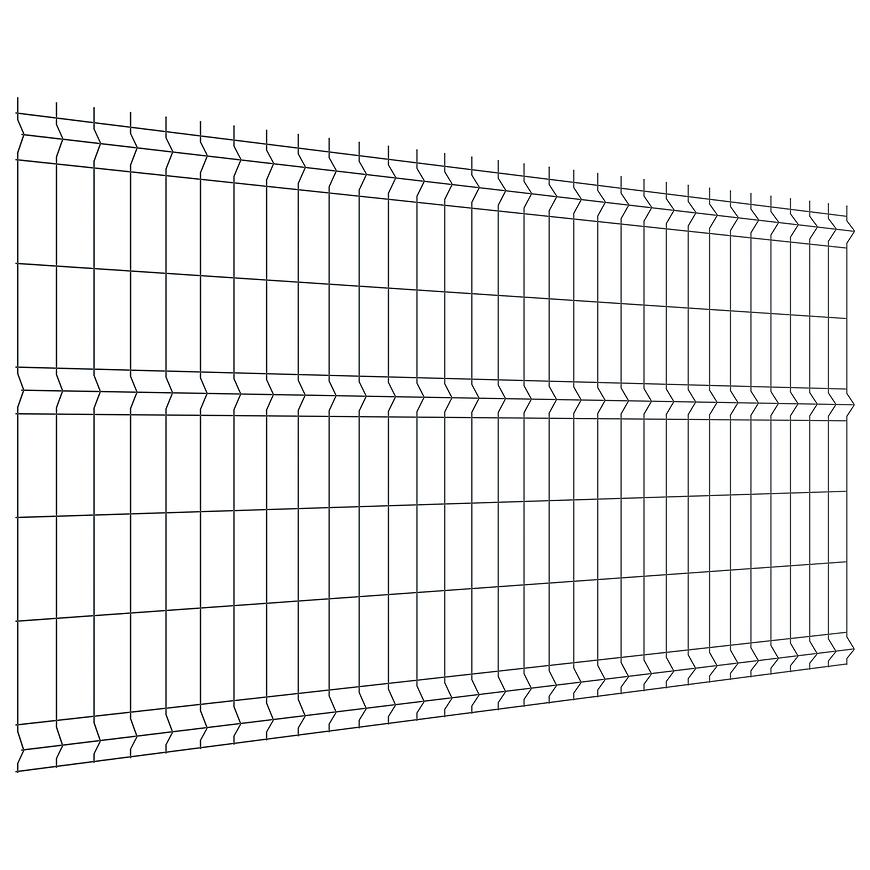 PLOTOVÝ PANEL 3D 1230X2500CM, DRÁT 3,1MM - ANTRACIT, RAL7016