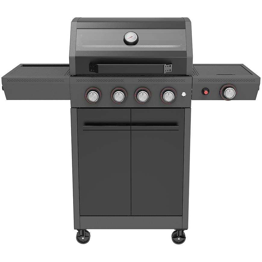 Plynový gril Mercado Luxe black 4+1, 15KW