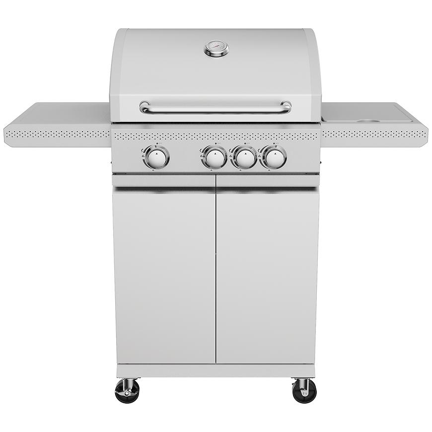 Plynový gril Mercado Vibes silver 3+1, 11,5 KW