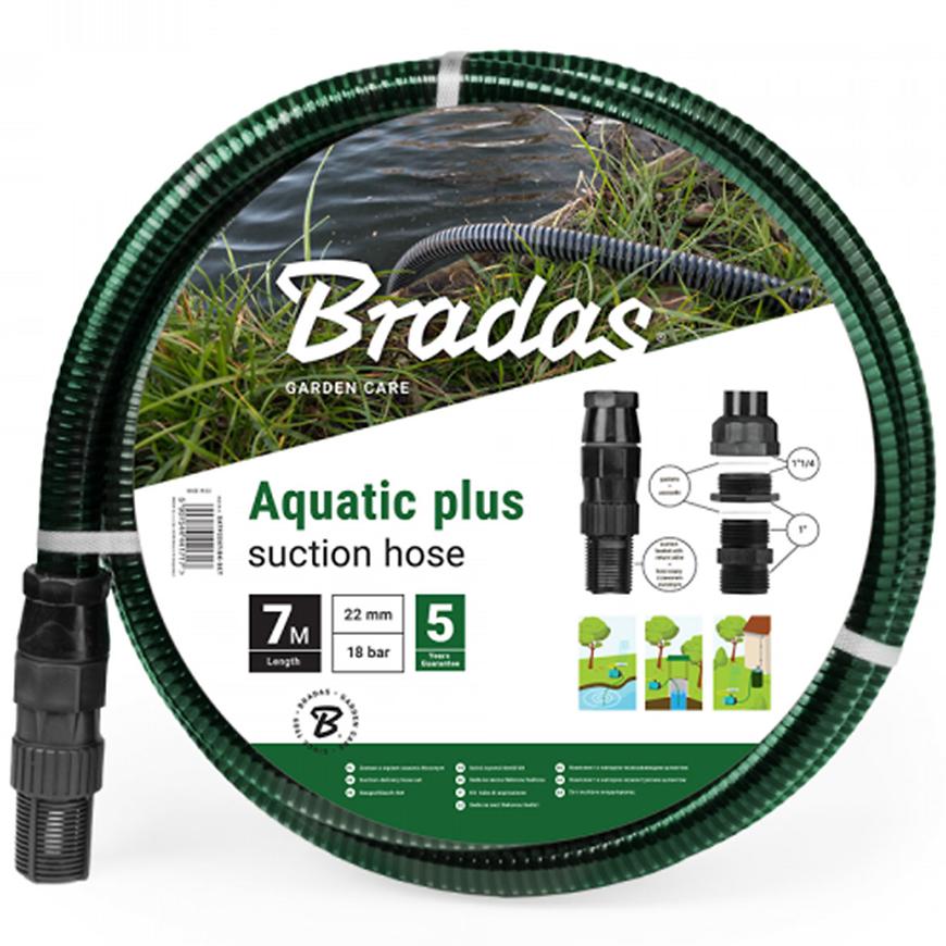 Sací hadice 4M AQUATIC PLUS plastový koš